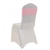 DecoStar™ 5" Wide Spandex Chair Band - Pink - 10 PACK