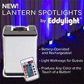 LED DMX Battery Powered Lantern / Spotlight- RGBW