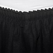 Table skirt - 21' x 29" TROPICAL Polyester Poplin - Many Color options
