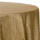 Wheat - Hiren Designer Tablecloths by Eastern Mills- Many Size Options