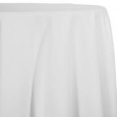 White - Spun Polyester “Feels Like Cotton” Tablecloth - Many Size Options